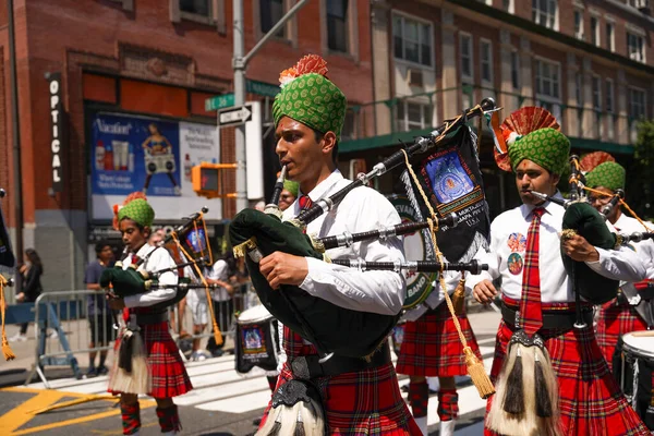 41St Índia Day Parade 2023 Inglês Agosto 2023 Nova York — Fotografia de Stock