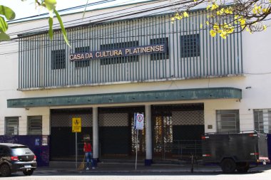 Santo Antonio Da Platina 109 yılı kutluyor. 21 Ağustos 2023, Santo Antonio da Platina, Parana, Brezilya: 20 Ağustos 'ta Santo Antonio da Platina, kentin siyasi kurtuluşunun 109. yıldönümünü kutladı.