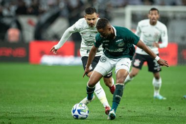 Sao Paulo (SP), Brezilya 26 / 08 / 2023 - Sao Paulo 'nun doğu bölgesindeki Neo Quimica Arena' da düzenlenen 2023 Brezilya Futbol Şampiyonası 'nın 21. 