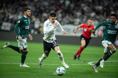 Sao Paulo (SP), Brezilya 26 / 08 / 2023 - Sao Paulo 'nun doğu bölgesindeki Neo Quimica Arena' da düzenlenen 2023 Brezilya Futbol Şampiyonası 'nın 21.