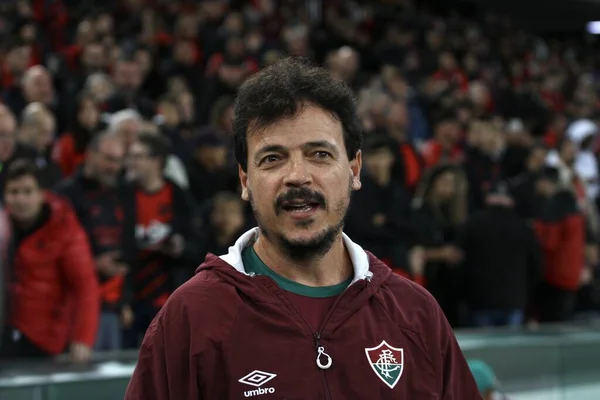 Curitiba Brasilien August 2023 Fluminense Trainer Fernando Diniz Während Der — Stockfoto