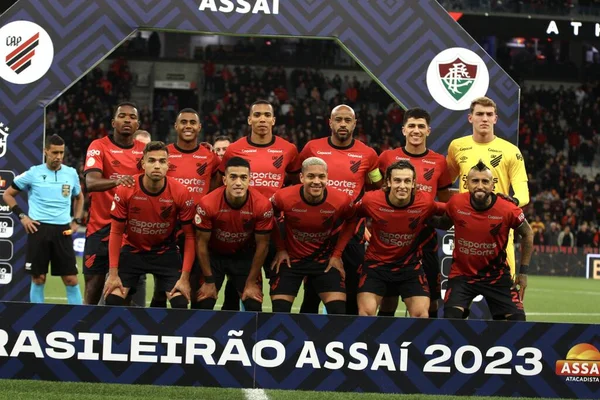 Curitiba Brasil Agosto 2023 Partida Entre Athletico Fluminense Válida Para — Fotografia de Stock