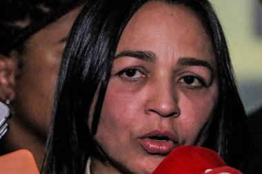 Brasilia (DF), Brezilya 08 / 29 / 2023 - POLITICA / CPMI / JANUARY 8 - 8 Ocak 2023 tarihli Ortak Parlamento Soruşturma Komisyonu Raportörünün Sorgusu, 15. Toplantı, Cumhuriyet Senatörü Eliziane Gama (PSD-MA)) 