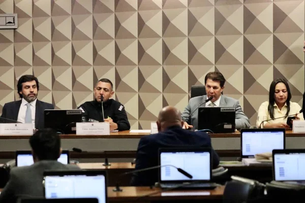 Мбаппе Мбаппе Бразилия 2023 Смешанная Парламентская Комиссия Расследованию Событий Января — стоковое фото