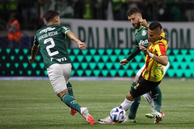 Sao Paulo (SP), Brezilya 08 / 30 / 2023 - Copa Conmebol Libertadores 2023 çeyrek finallerinin ikinci ayağı için geçerli olan Palmeiras x Deportivo Pereira (COL) ile Allianz Parque 'da oynanan maç
