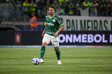 Sao Paulo (SP), Brezilya 08 / 30 / 2023 - Copa Conmebol Libertadores 2023 çeyrek finallerinin ikinci ayağı için geçerli olan Palmeiras x Deportivo Pereira (COL) ile Allianz Parque 'da oynanan maç