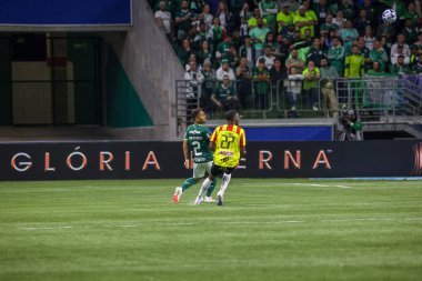 Sao Paulo (SP), Brezilya 08 / 30 / 2023 - Copa Conmebol Libertadores 2023 çeyrek finallerinin ikinci ayağı için geçerli olan Palmeiras x Deportivo Pereira (COL) ile Allianz Parque 'da oynanan maç