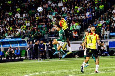Sao Paulo (SP), Brezilya 08 / 30 / 2023 - Ronyy, Palmeiras x Deportivo Pereira (COL) arasındaki maçta, Copa Conmebol Libertadores 2023 çeyrek finalinin ikinci ayağı için geçerli 