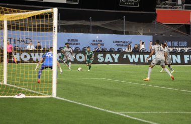 2023 MLS Normal Sezon: NYCFC Montreal 'e karşı. 30 Ağustos 2023. New York, ABD: Jonathan Sirois, New York 'taki Yankee Stadyumu' nda NYCFC ve CF Montreal arasında oynanan futbol maçında kaleci.