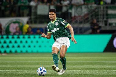 Sao Paulo (SP), Brezilya 08 / 30 / 2023 - Palmeiras 'tan Murilo, Palmeiras x Deportivo Pereira (COL) ile oynadığı karşılaşmada, Copa Conmebol Libertadores 2023 çeyrek finalinin ikinci ayağı için geçerli oldu.