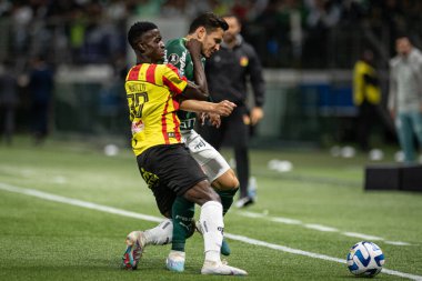 Sao Paulo (SP), Brezilya 08 / 30 / 2023 - Copa Conmebol Libertadores 2023 çeyrek finallerinin ikinci ayağı için geçerli olan Palmeiras x Deportivo Pereira (COL) ile Allianz Parque 'da oynanan maç