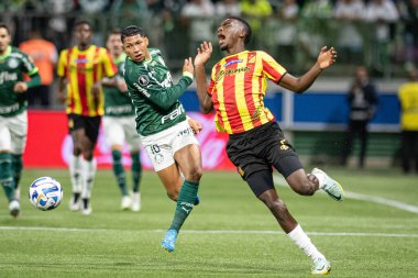 Sao Paulo (SP), Brezilya 08 / 30 / 2023 - Copa Conmebol Libertadores 2023 çeyrek finallerinin ikinci ayağı için geçerli olan Palmeiras x Deportivo Pereira (COL) ile Allianz Parque 'da oynanan maç