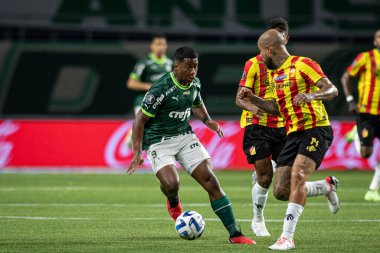 Sao Paulo (SP), Brezilya 08 / 30 / 2023 - Copa Conmebol Libertadores 2023 çeyrek finallerinin ikinci ayağı için geçerli olan Palmeiras x Deportivo Pereira (COL) ile Allianz Parque 'da oynanan maç