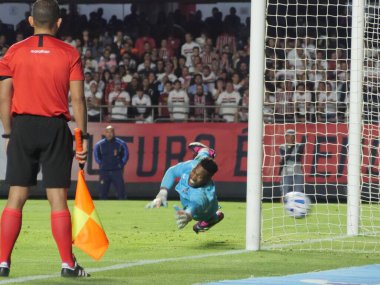 SAO PAULO (SP), 08 / 31 / 2023 - Sao Paulo (BRA) ile LDU Quito (ECU) arasındaki maç, Copa Sudamericana 2023 çeyrek finalinin ikinci ayağı, Cicero Pompeu de Toledo 'da (Morumbi))