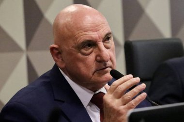 Brasilia (DF), Brezilya 08 / 31 / 2023 - Marcos Edson Goncalves Dias tarafından duyulan 8 Ocak 2023 tarihli Karmaşık Soruşturma Komisyonu, 16. Toplantı; 31 Ağustos 2023 sabahı 