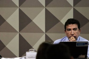 Brasilia (DF), Brezilya 08 / 31 / 2023 - Marcos Edson Goncalves Dias tarafından duyulan 8 Ocak 2023 tarihli Karmaşık Soruşturma Komisyonu, 16. Toplantı; 31 Ağustos 2023 sabahı 