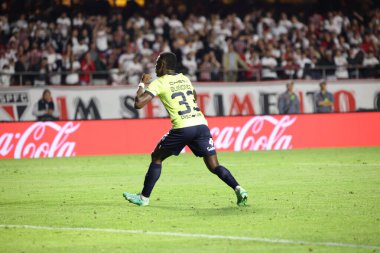 SAO PAULO (SP), 08 / 31 / 2023 - LDU LDU, LDU Quito (ECU) ile oynanan maçta Sao Paulo 'yu penaltılarda yendi ve yarı finale çıktı.)