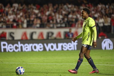 SAO PAULO (SP), 08 / 31 / 2023 - LDU LDU, LDU Quito (ECU) ile oynanan maçta Sao Paulo 'yu penaltılarda yendi ve yarı finale çıktı.)