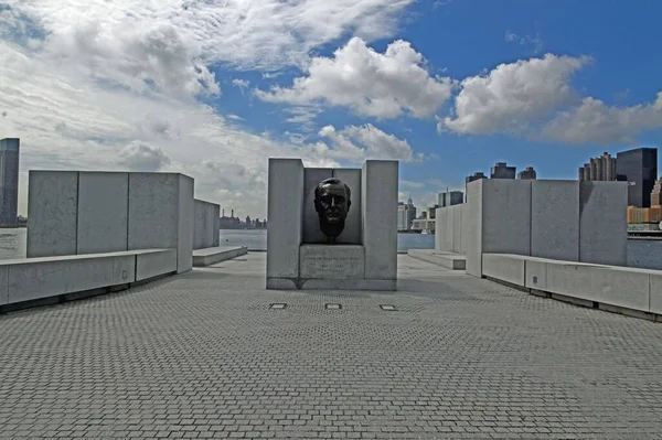 Меморіал Надії Рузвельта Рузвельта Квінсі Серпня 2023 Року Квінз Нью — стокове фото