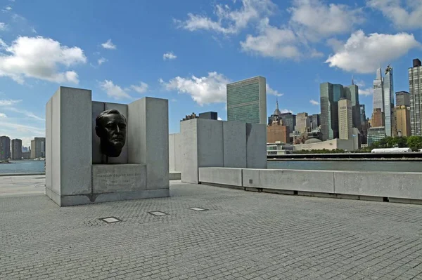Památník Rooseveltovy Naděje Rooseveltu Queensu Srpna 2023 Queens New York — Stock fotografie