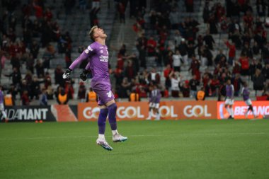 Curitiba, Brezilya - 02 Eylül 2023: Atletico PR ve Atletico MG arasındaki maç 2023 Brezilya Şampiyonası 'nın 22' nci turu için geçerli.. 