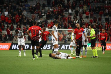 Curitiba, Brezilya - 02 Eylül 2023: Atletico PR ve Atletico MG arasındaki maç 2023 Brezilya Şampiyonası 'nın 22' nci turu için geçerli.. 