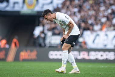 sao Paulo (SP), Brezilya 09 / 03 / 2023 - Matias Rojas, Itaquera 'daki Neo Quimica Arena' da düzenlenen 2023 Brezilya Futbol Şampiyonası 'nın 22.