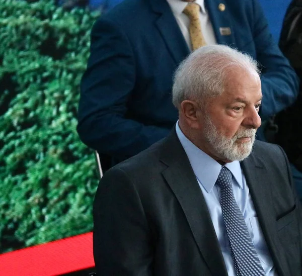 Brasilia Brésil 2023 Président République Luiz Inacio Lula Silva Participe — Photo