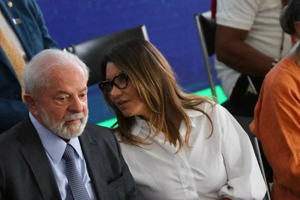 Brasilia Brasile 2023 Presidente Della Repubblica Luiz Inacio Lula Silva — Foto Stock