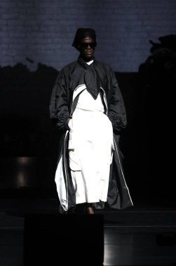 NYFW: Nicole Benefield Portföy Geçidi 16. HFR Moda Şovu ve Moda Ödülleri 'nde. 05 Eylül 2023, Harlem, New York, ABD: Nicole Benefield Portföy Geçidi 16. Geleneksel Moda Gösterisi ve Moda Ödülleri sırasında