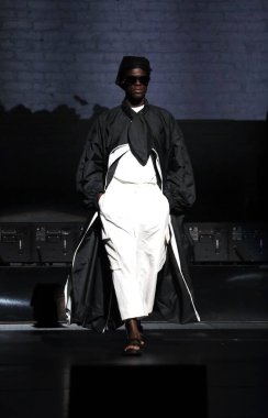 NYFW: Nicole Benefield Portföy Geçidi 16. HFR Moda Şovu ve Moda Ödülleri 'nde. 05 Eylül 2023, Harlem, New York, ABD: Nicole Benefield Portföy Geçidi 16. Geleneksel Moda Gösterisi ve Moda Ödülleri sırasında