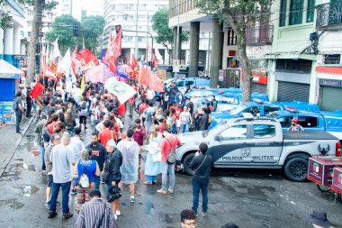 Rio de Janeiro (RJ) 07 / 09 / 2023 - 29. 'da Hariç Edilenlerin Çığlığı, bu Perşembe Rio de Janeiro şehir merkezindeki caddeleri işgal ediyor (7))