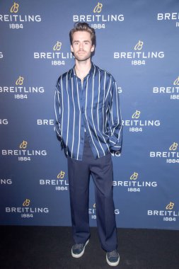 Yolculuk için Breitling x Charlize Theron Navitimer. 6 Eylül 2023, New York, New York, ABD: Colin King, Breitling x Charlize Theron Navitimer 'a katılmaktadır. 