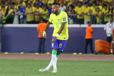 Belem (PA), 09 / 08 / 2023 Maç Brezilya ile Bolivya arasında, 2026 Dünya Kupası ön elemelerinde, Belem 'deki Estadio Estadual Jornalista Edgar Proenca' da (Mangueirao), Para