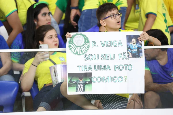 Belem Brazílie 2023 Pohyb Fanoušků Před Zápasem Mezi Brazílií Bolívií — Stock fotografie