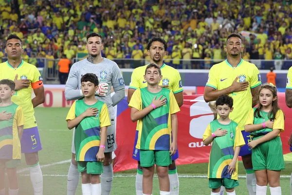 Belem 2023 Match Brazil Bolivia First 2026 World Cup Qualifiers — 图库照片