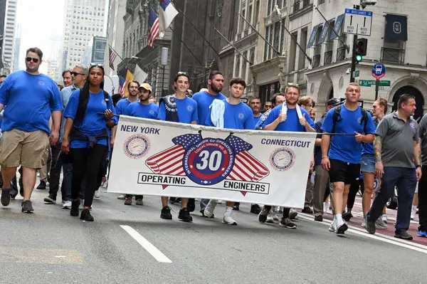 Labor Day Parade New York September 2023 New York Usa — Stockfoto