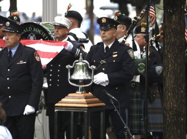 11 Eylül Anma Töreni 22. Yıldönümü New York 'ta. 11 Eylül 2023, New York, ABD: 11 Eylül Anma Töreni 'nin 22. Yıldönümü ABD Başkan Yardımcısı Kamala Harris' in katılımıyla New York 'ta gerçekleşti.