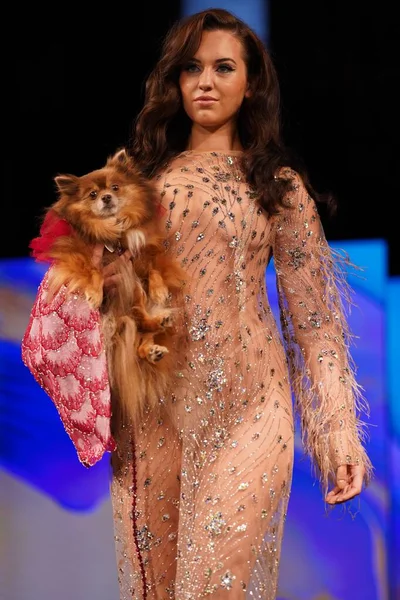 Энтони Рубио Лето Весна 2024 Года Собачья Мода Женская Мода — стоковое фото