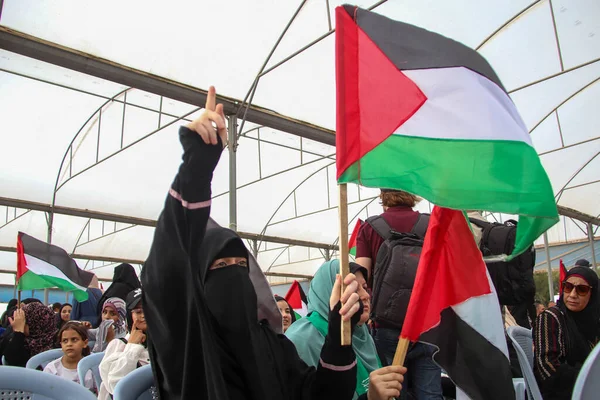 September 2023 Gaza Palestine Palestinians Participate Confrontations Border Strip Gaza — Stock Photo, Image