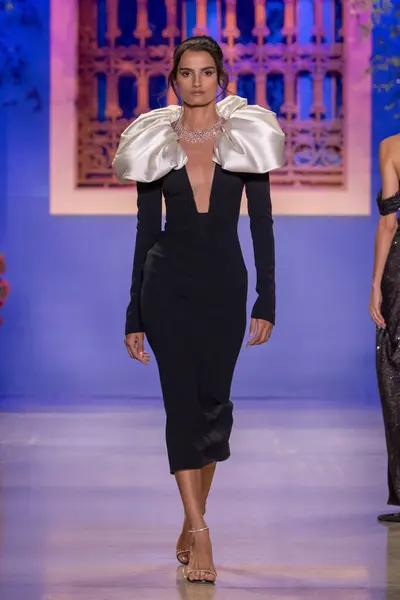 Pamella Roland Runway New York Fashion Week September 2023 Die — Stockfoto
