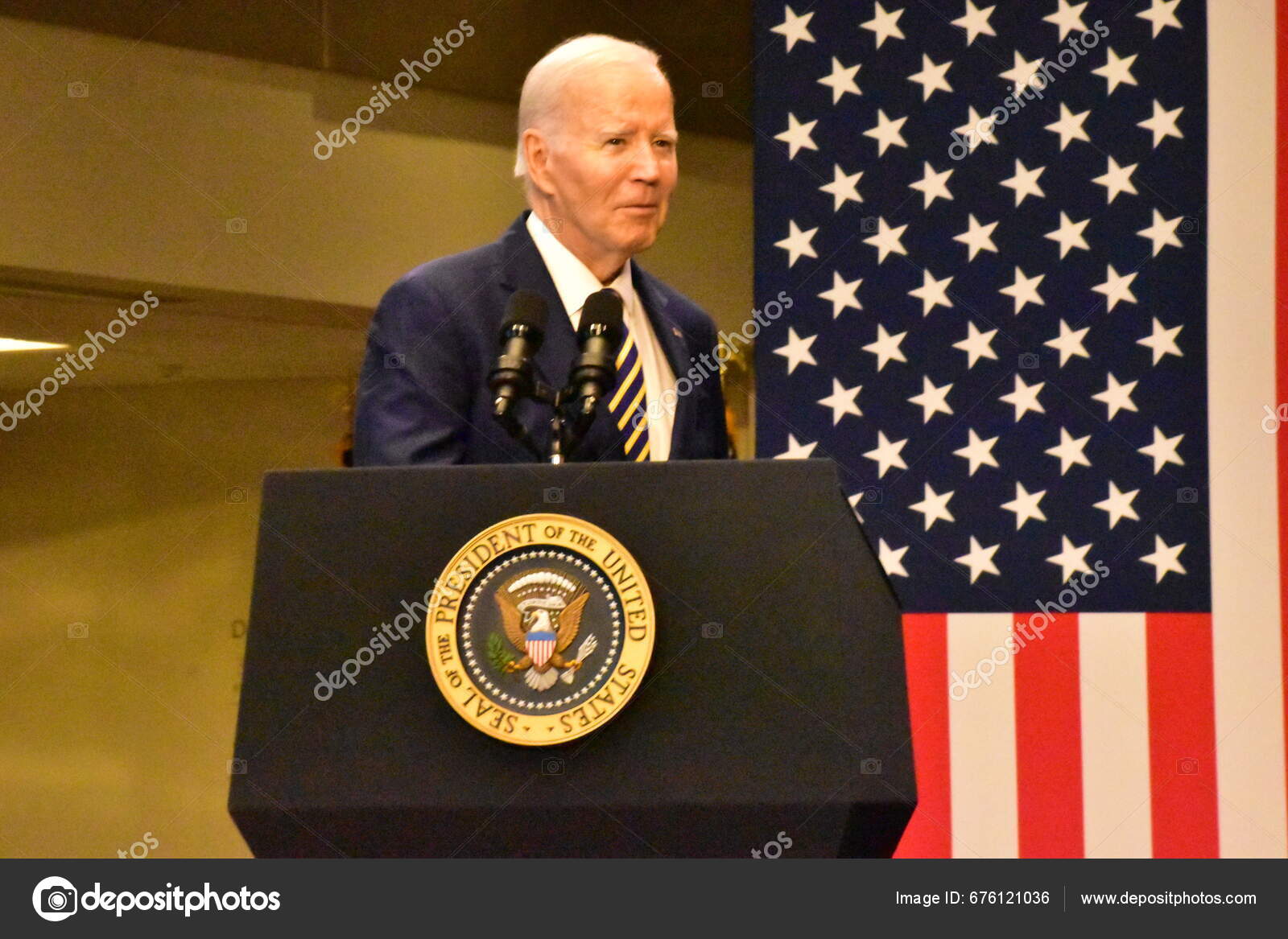 President United States Joe Biden's Speech Economy September 2023 Largo