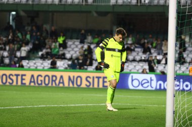 Coritiba (PR) - 14 Eylül 2023: Brezilya Futbol Şampiyonası 2023. Coritiba, Bahia - Bahia oyuncuları Coritiba ile Bahia arasında oynanan maçta golü kutluyorlar. 