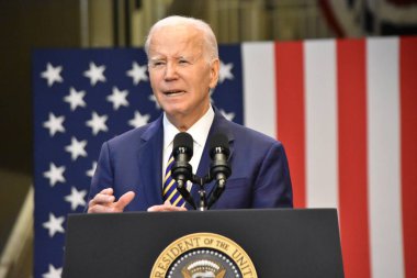 14 Eylül 2023 - ABD Başkanı Joe Biden, Largo, Maryland 'deki Prince George' s Community College 'da Bidenomics üzerine açıklama yaptı..