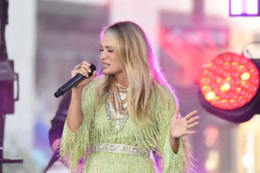 14 Eylül 2023, New York, ABD: Carrie Underwood TODAY Show 'da sahne alacak. Carrie Underwood, Amerikan country müzik sanatçısı, televizyon şarkı yarışmasında zafer kazandı..