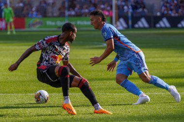 16 Eylül 2023 - Yankee Stadyumu, New York, ABD: MLS Normal Sezon 2023 NYCFC - RBNY, Maç 29 / 34. New York City FC (New York City FC), New York Red Bulls (RBNY). 