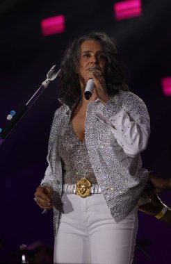 16 Eylül 2023: Simone, Sao Paulo 'daki Latin Amerika Anıtı' nda düzenlenen Coala Festivali 2023 'te