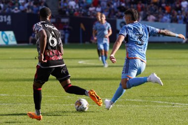 16 Eylül 2023 - Yankee Stadyumu, New York, ABD: MLS Normal Sezon 2023 NYCFC - RBNY, Maç 29 / 34. New York City FC (New York City FC), New York Red Bulls (RBNY). 