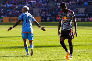 16 Eylül 2023 - Yankee Stadyumu, New York, ABD: MLS Normal Sezon 2023 NYCFC - RBNY, Maç 29 / 34. New York City FC (New York City FC), New York Red Bulls (RBNY). 