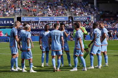 16 Eylül 2023 - Yankee Stadyumu, New York, ABD: MLS Normal Sezon 2023 NYCFC - RBNY, Maç 29 / 34. New York City FC (New York City FC), New York Red Bulls (RBNY). 